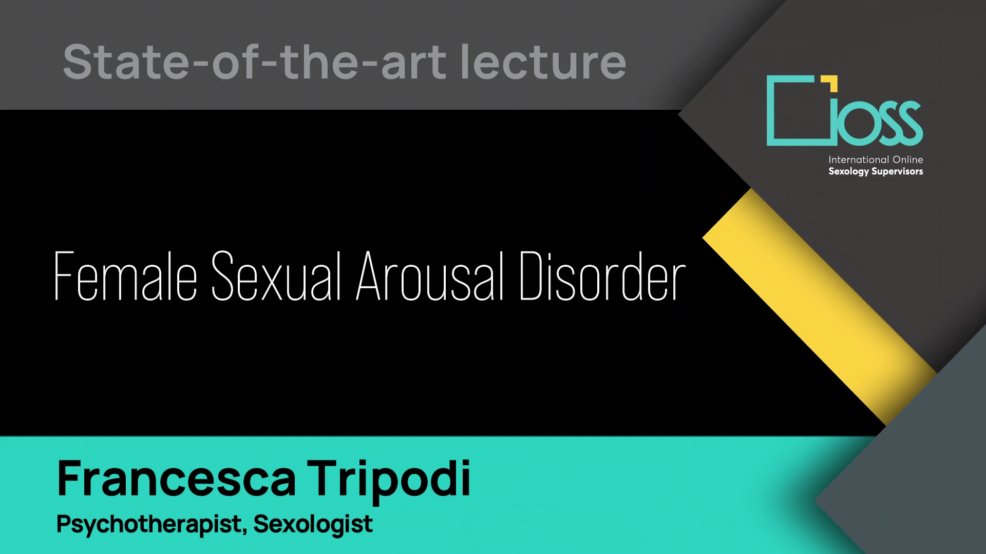 Female Sexual Arousal Disorder