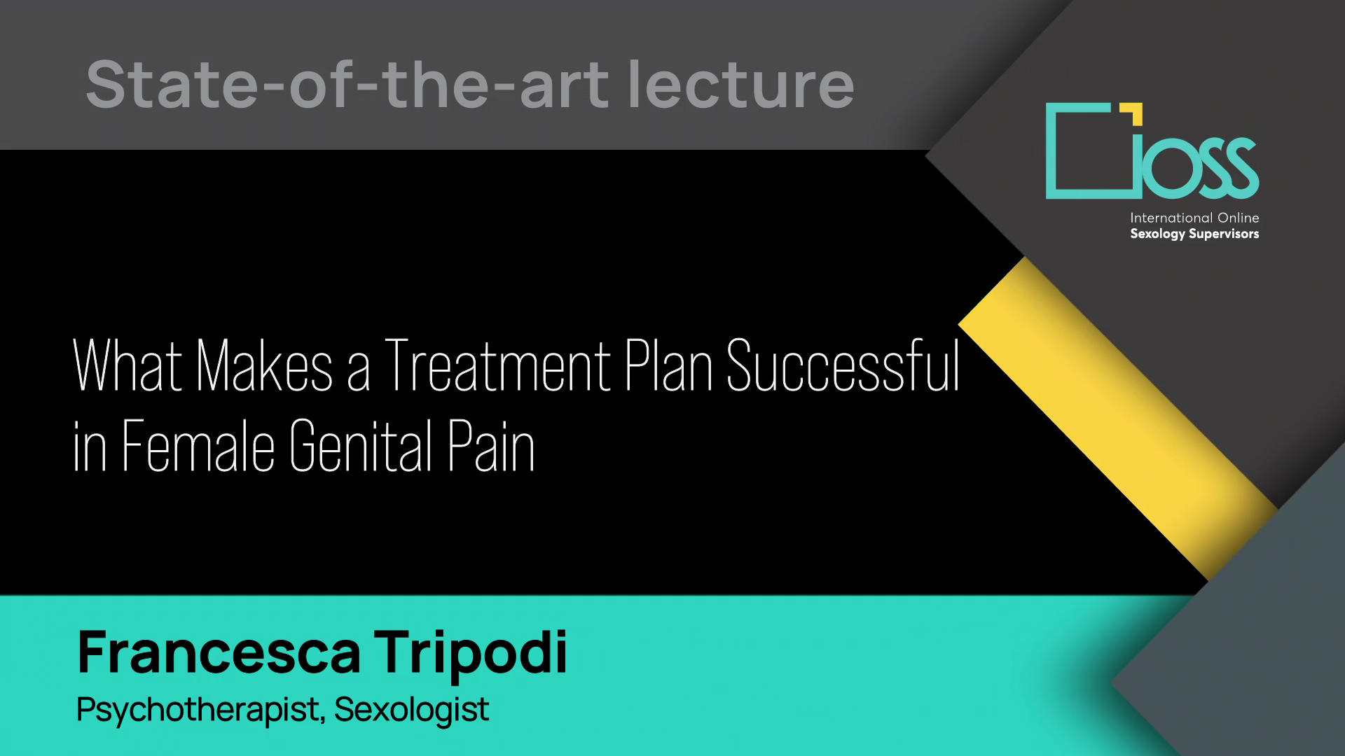 What Makes a Treatment Plan Successful in Female Genital Pain