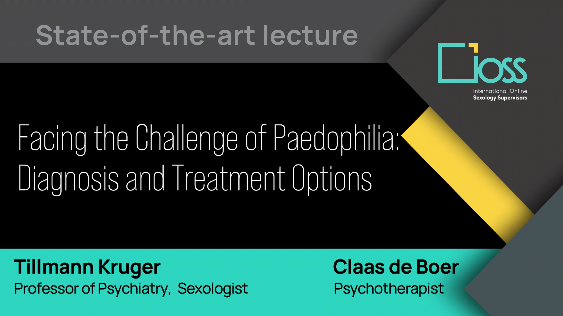 Facing the Challenge of Paedophilia: Diagnosis and Treatment Options