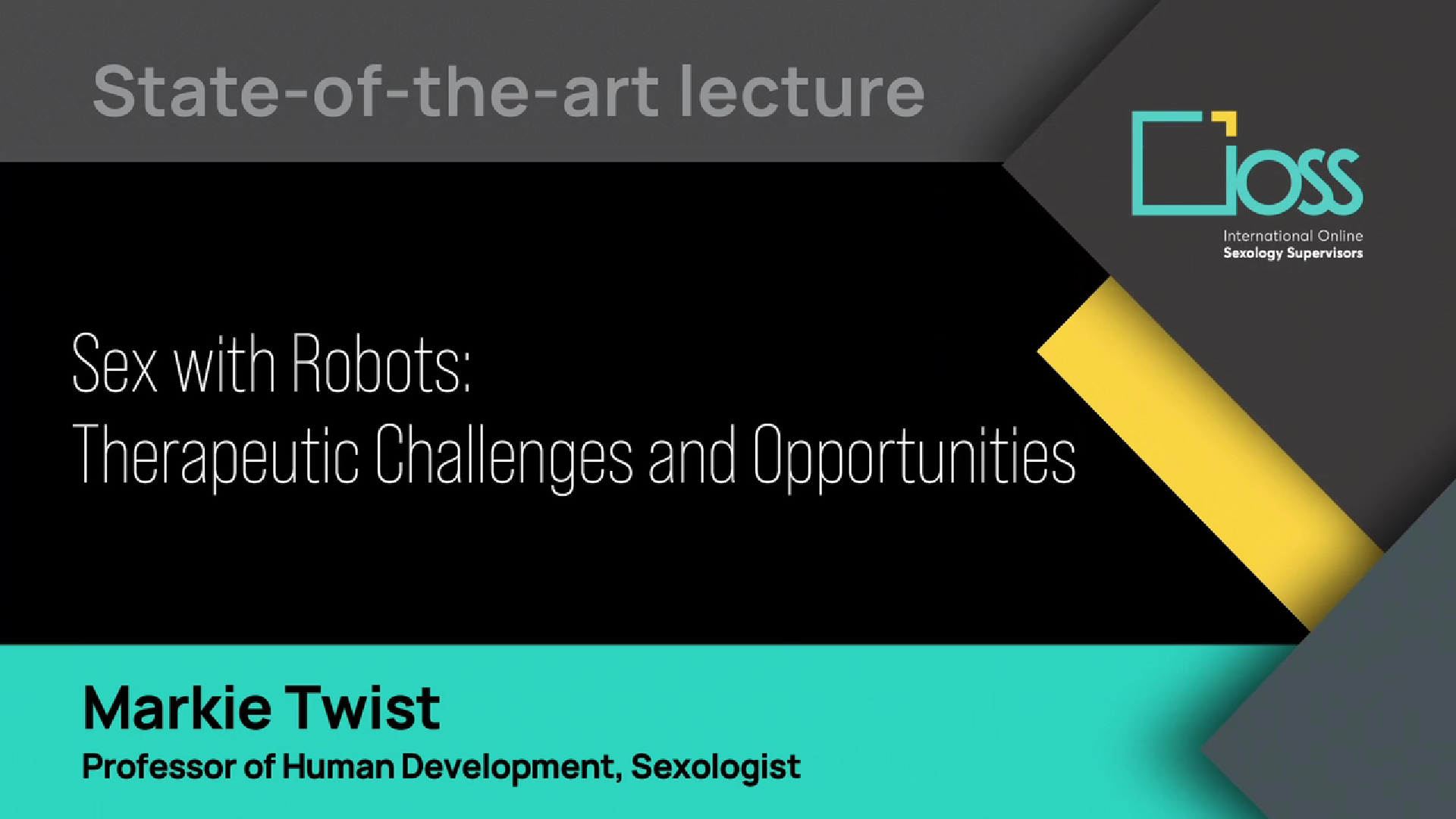 Sex with Robots: Therapeutic Challenges and Opportunities