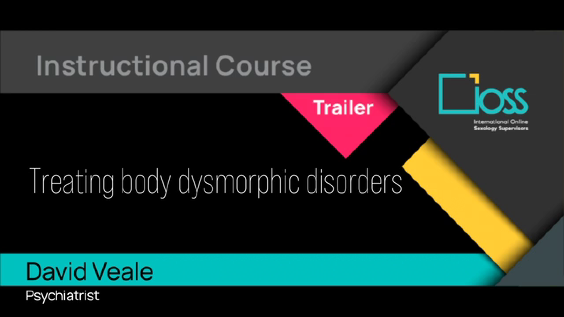 Trailer Treating body dysmorphic disorders (Part 1 & 2)
