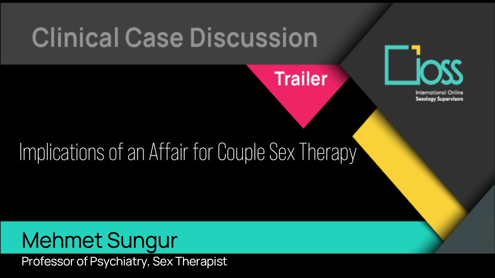 Trailer Implications of an Affair for Couple Sex Therapy