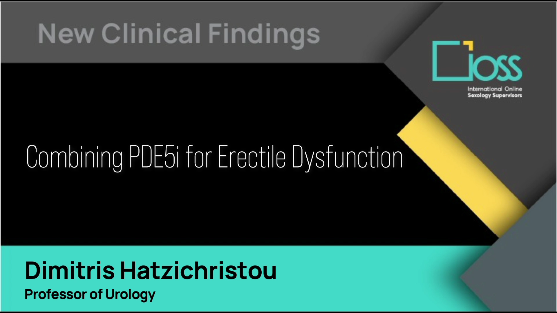 Combining PDE5i for Erectile Dysfunction