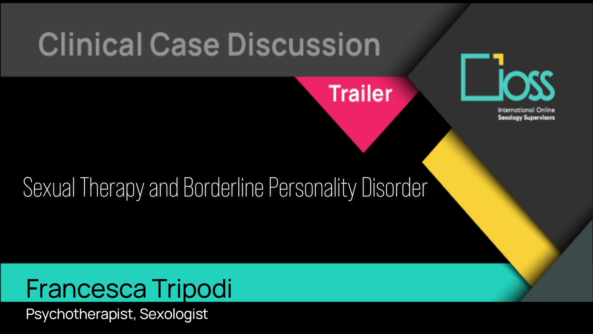 Trailer Sexual Therapy and Borderline Personality Disorder