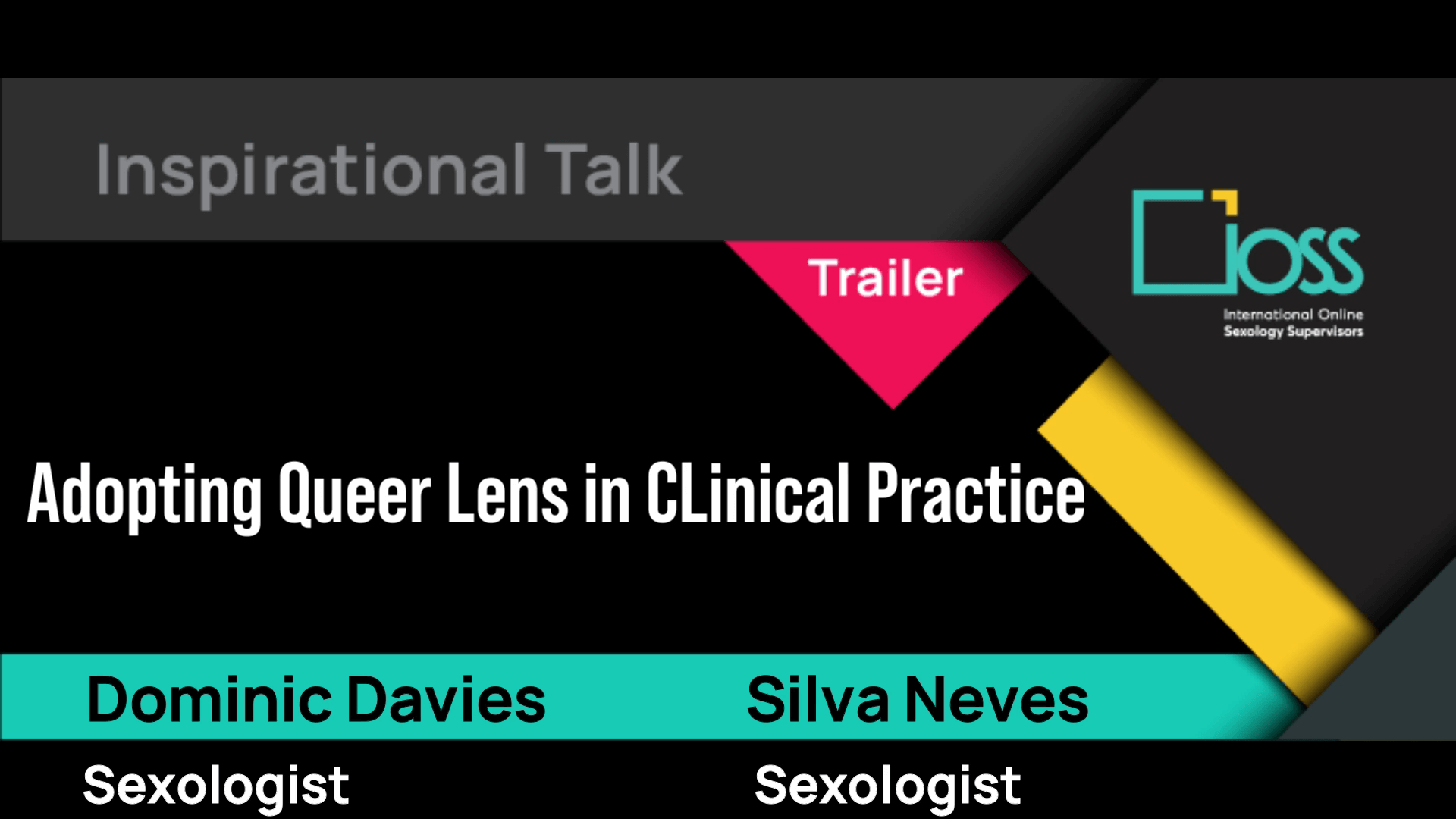 Trailer Adopting Queer Lens in Clinical Practice