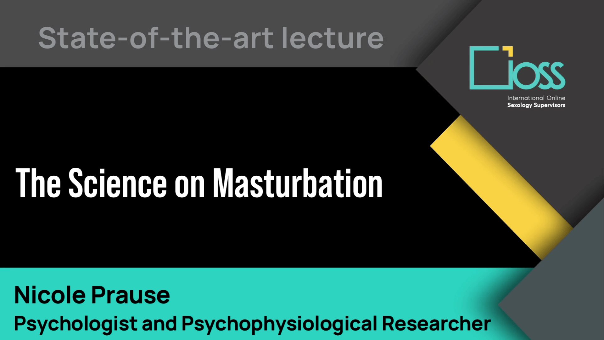 The Science on Masturbation
