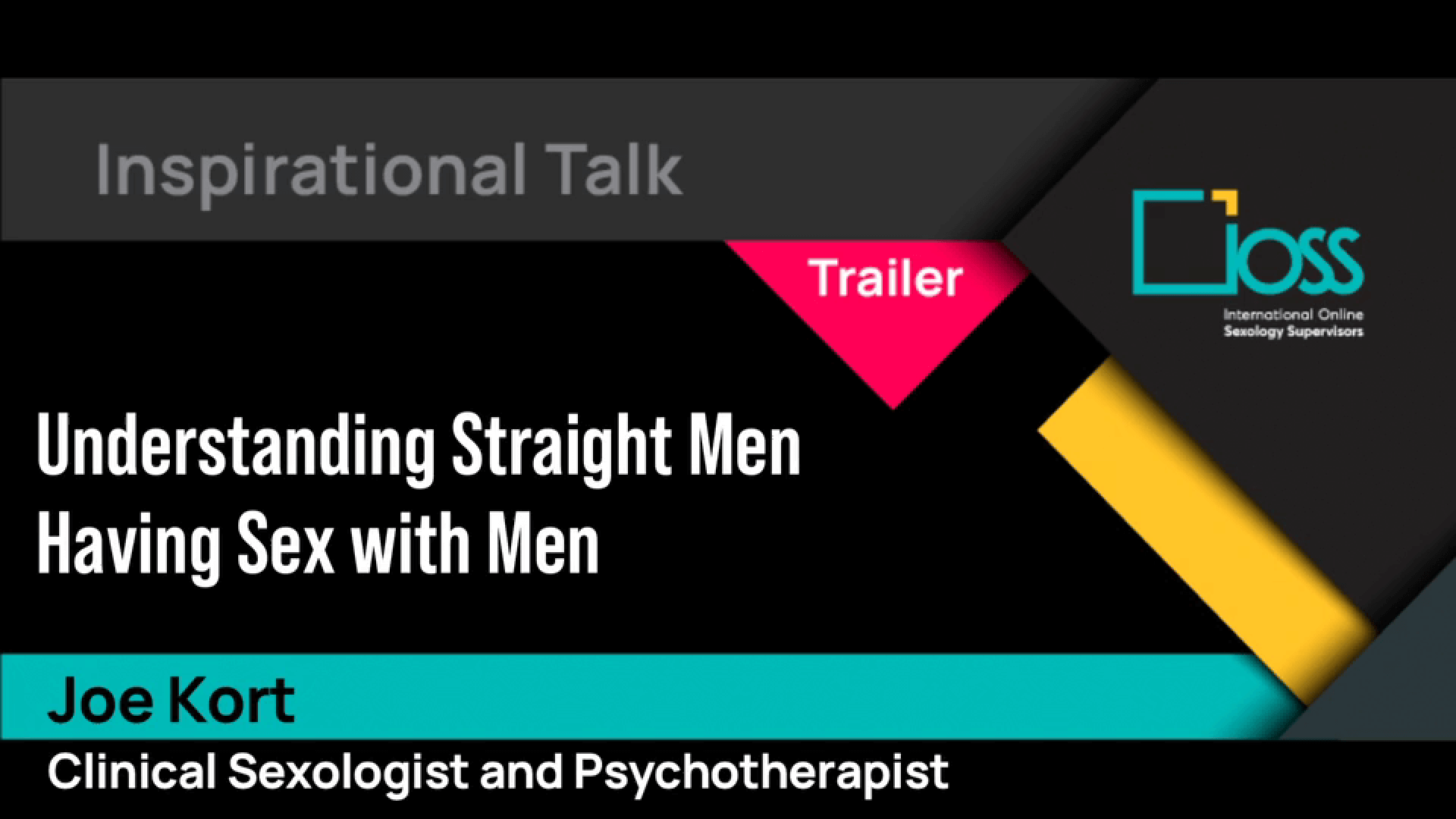 Trailer Understanding Straight Men Having Sex with Men